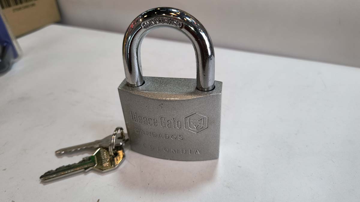 Candado de Hierro tipo Italiano 63mm - Imagen 2