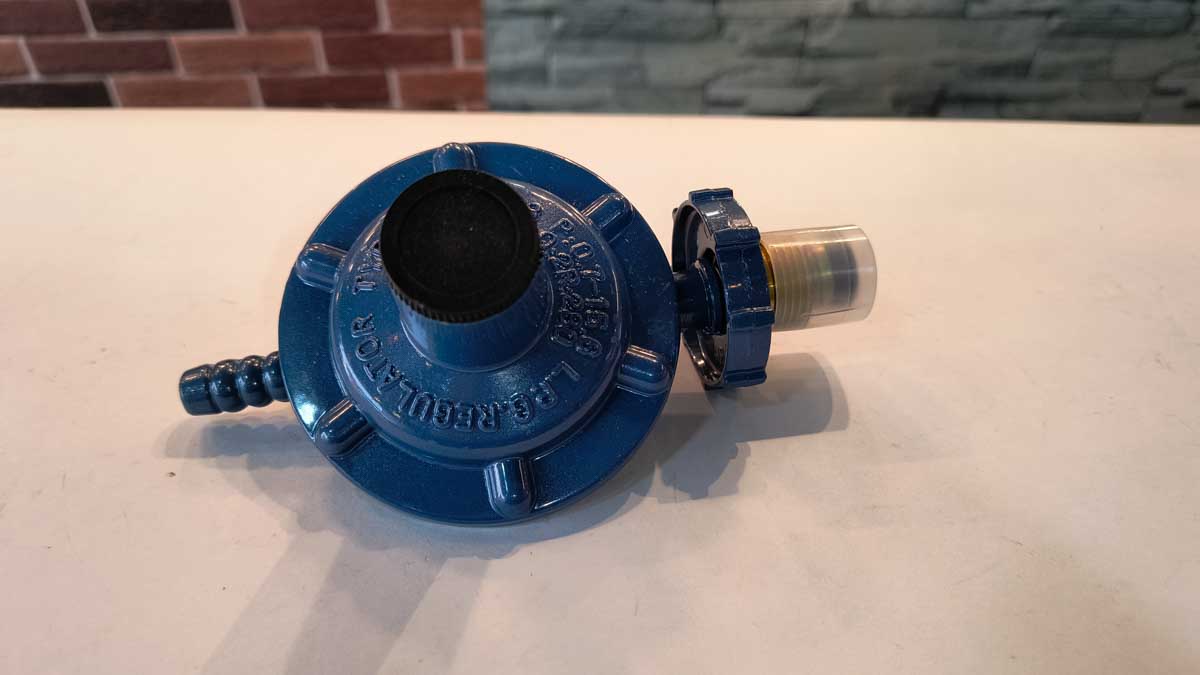 Regulador para gas 40 lb.