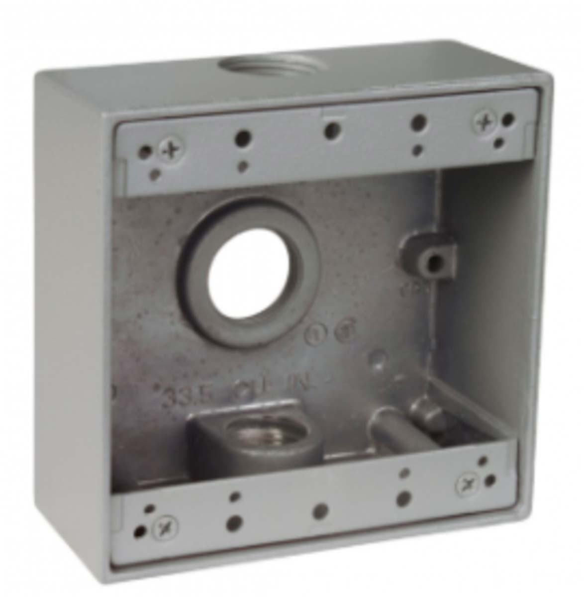 Caja rawelt 2400 3 salidas 3/4