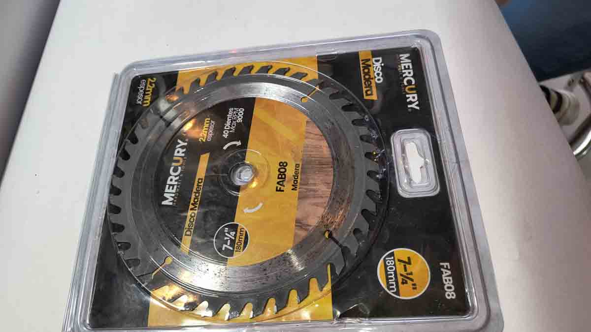 Disco sierra madera 7" - Imagen 3