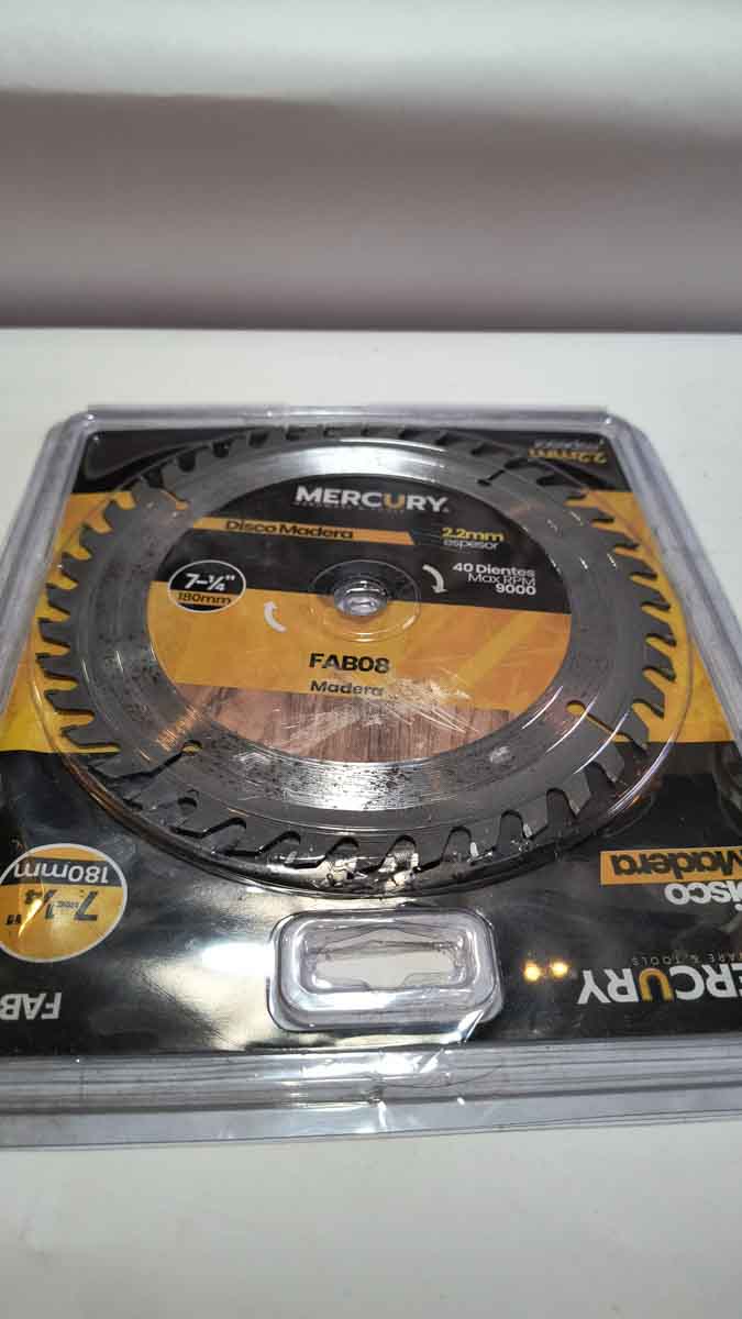 Disco sierra madera 7" - Imagen 2