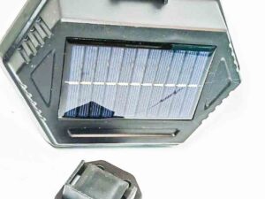 Aplique solar de pared 2 bombillo calida 28W