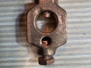 Conector cooper weld P/Tierra doble tornillo