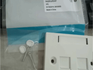 Faceplate doble Commscoper