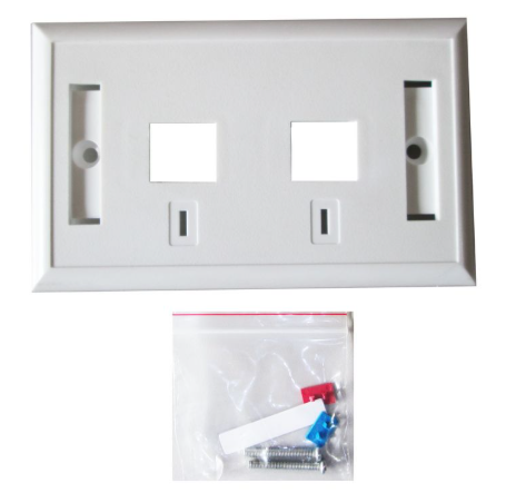 Faceplate doble Commscoper - Imagen 4