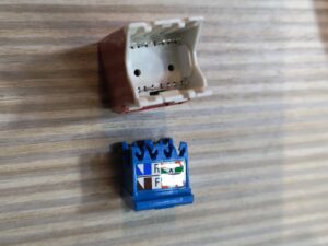 Jack cat 6A rojo Panduit